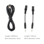RadioMaster 2.4GHz Directional Antenna Set with TX16S/TX12/T8 Trainer Cable Plastic Material for RadioMaster Radios